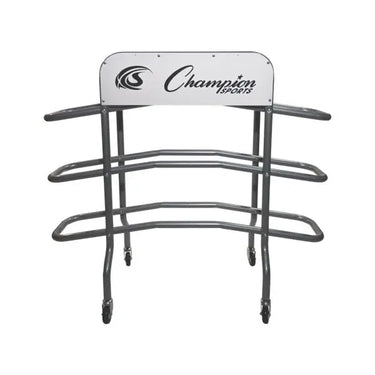 3-TIER PRO BASKETBALL RACK | Holds 15 Balls Champion Sports